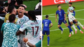 Ronaldo and Ramos struck as Portugal made a thrilling 2-1 comeback win over Croatia in the World Cup R32 match. (AP Photo)
