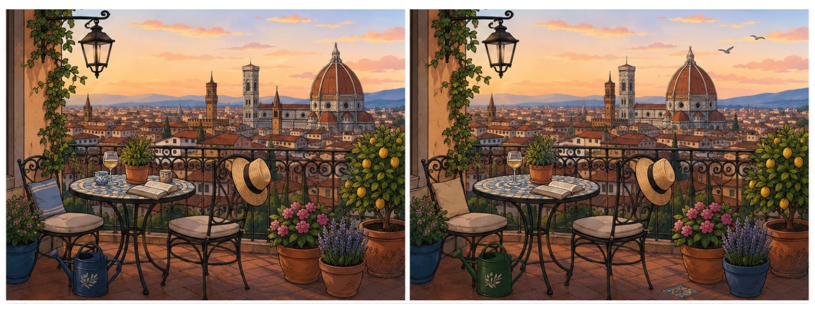 Can you spot all the hidden differences in 60 seconds?