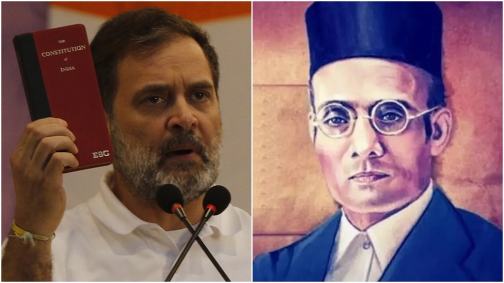 rahul gandhi and v d savarkar