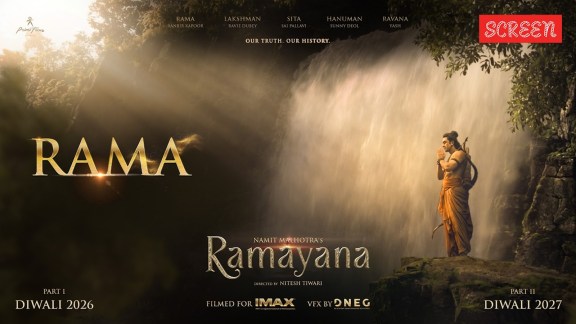 Ranbir Kapoor as Rama in Ramayana