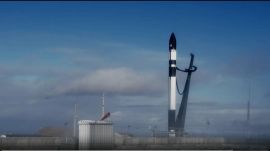 The mission was set to deploy the Mikura-I synthetic aperture radar satellite into low Earth orbit for the Japanese company iQPS. (Image: Rocket Labs)