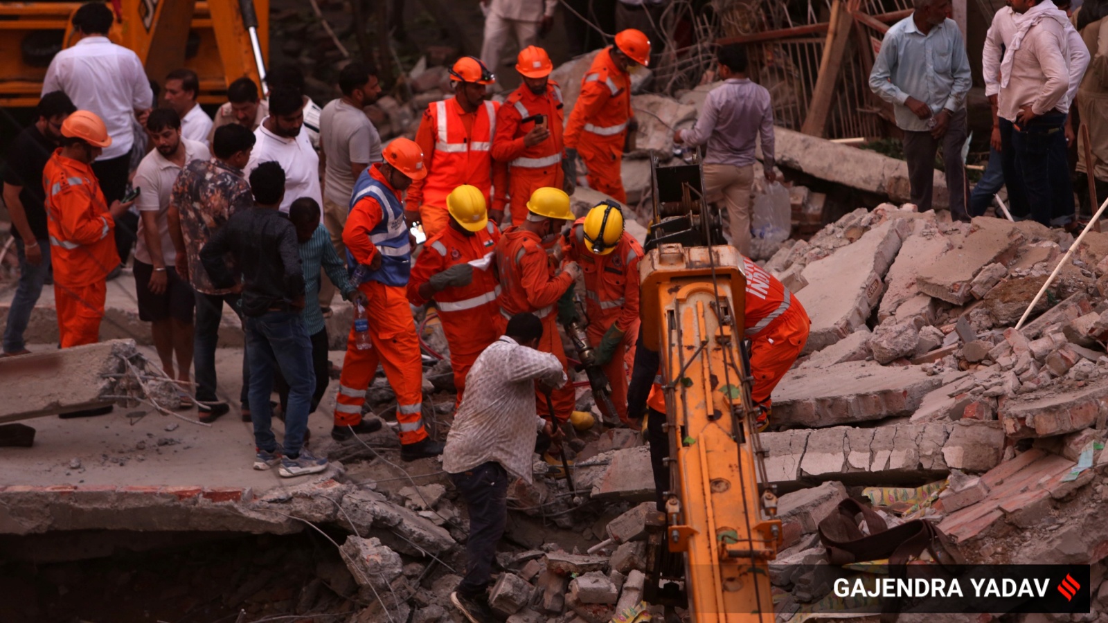 Delhi Building Collapse: Third Body Found, Owners Booked for Negligence