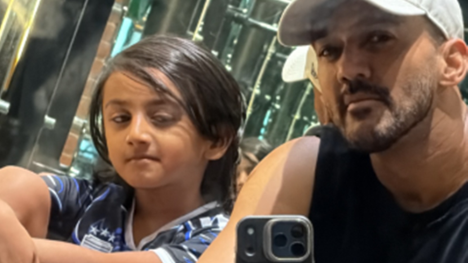 Rohit Reddy on why he makes 5-year-old son lift weights: 'Rep after rep'