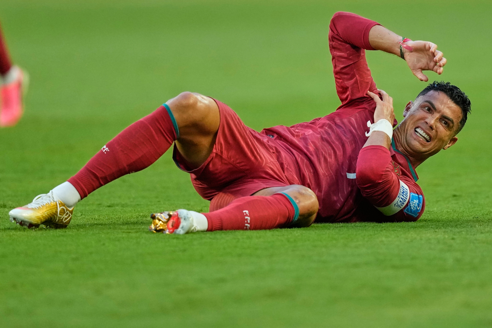 Ronaldo has played every second of Portugal's campaign and is yet to create a single chance. With 19.4 passes per 90 minutes, Ronaldo ranks lower than Diogo Costa, whose sole purpose is to prevent goals. (AP Photo)
