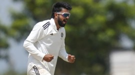 R Ashwin heaped praise on Saransh Jain who was called up to the India Test squad. (PTI Photo)
