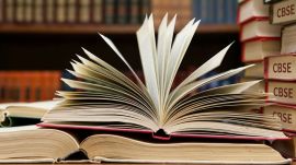 Books distributed to government school libraries in Jammu and Kashmir are under investigation for allegedly containing content glorifying separatists and militants. Police arrested publishers.(File photo enhanced using AI)