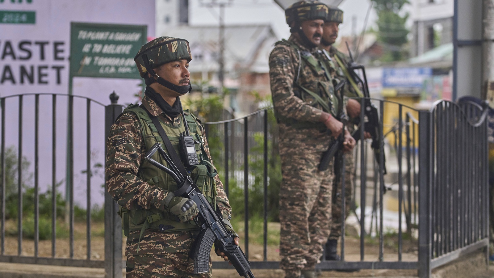 security forces in shopian