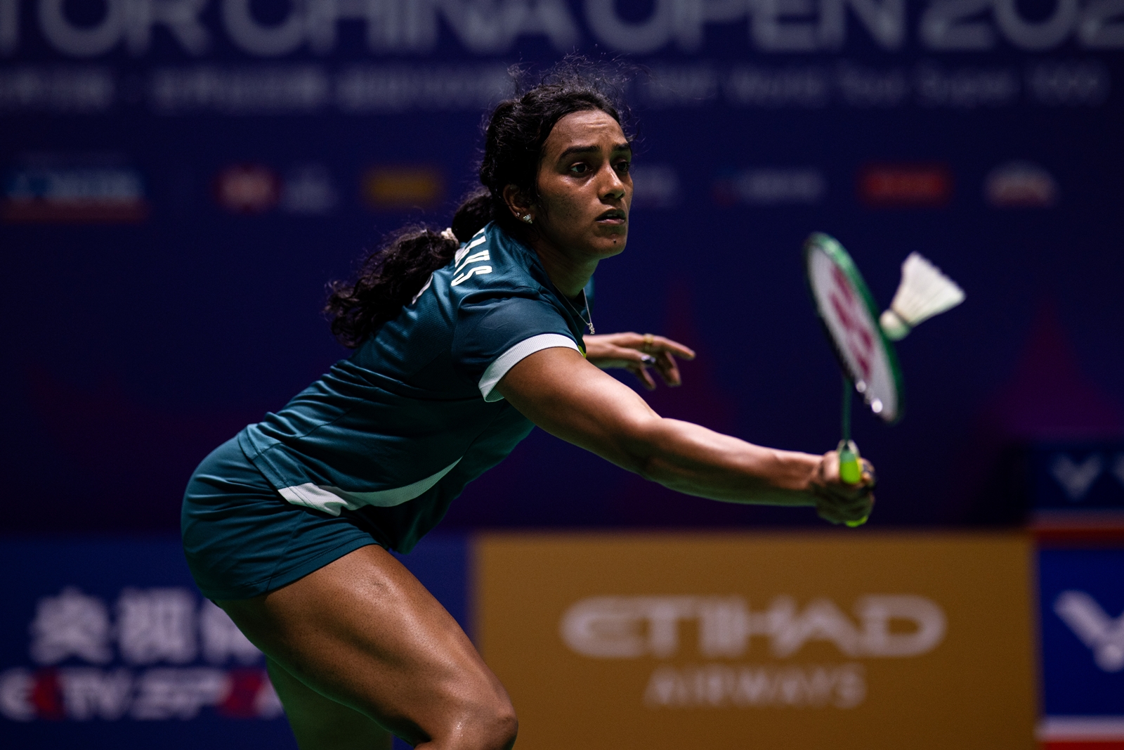 Sindhu's attack has looked terrifying for her opponents. (BWF/Badminton Photo)