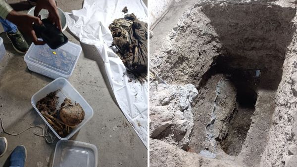 DNA profiling of the skeletal remains is pending to confirm that the body belongs to Jignesh