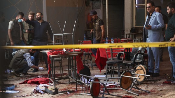 Syria Cafe Explosion