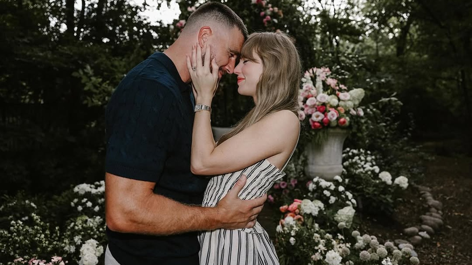 Taylor Swift and Travis Kelce got engaged in August 2025