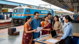 Indian Railways allows passengers to book an entire train coach for marriages, tours and group travel under specified rules. Here's everything you need to know about the eligibility, booking process, charges and key guidelines. (Image generated using AI)