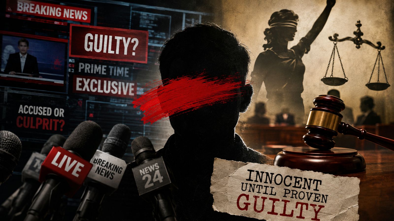 Newsroom vs Courtroom: The trial that happens before the trial