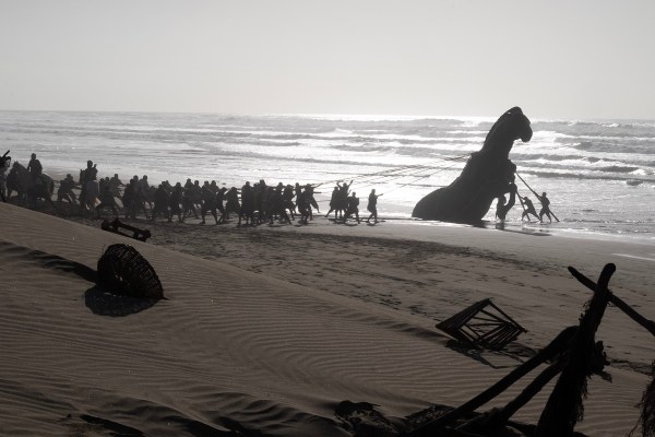 The Trojan horse sequence in The Odyssey.