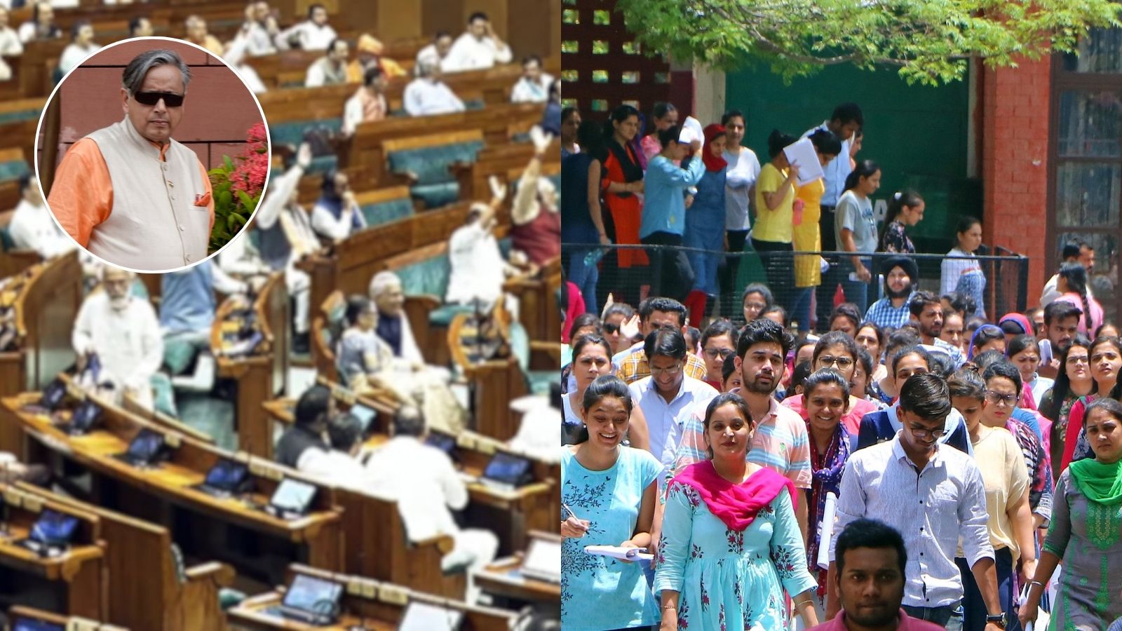Tharoor questions low fellowship rate for UGC NET qualifiers; Centre sidesteps query | Education News