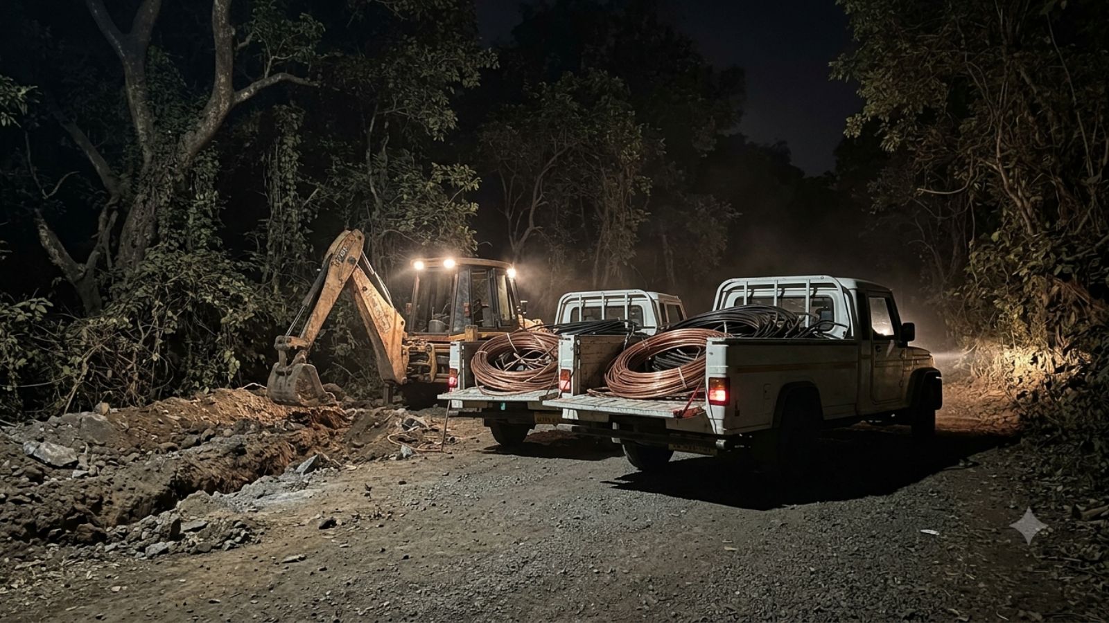 How gang claiming to be working for MTNL stole underground copper wires