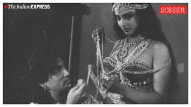 Shekhar Suman and Rekha in Utsav.