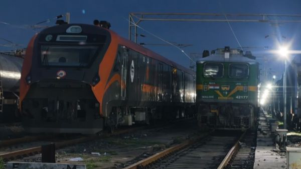 India's first Vande Bharat Freight train hits 145 kmph, launch moves closer after successful trial (Image: WCR)