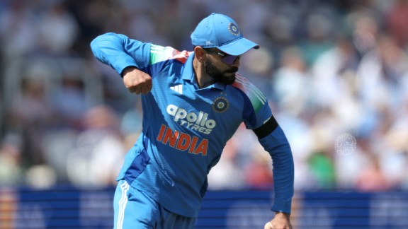 Virat Kohli during the recently concluded ODI series in England. (AP Photo)