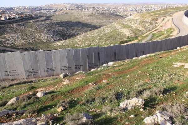 West bank barrier