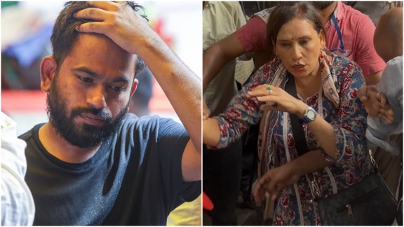 abhijeet dipke, woman who threw ink on him