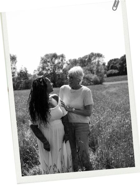  A recent mother-daughter photo. Credit: Meena Getlink