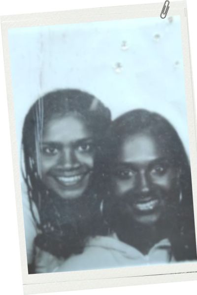 Meena and Minal in a picture from when they first met at a weekend retreat. Credit: MyHeritage