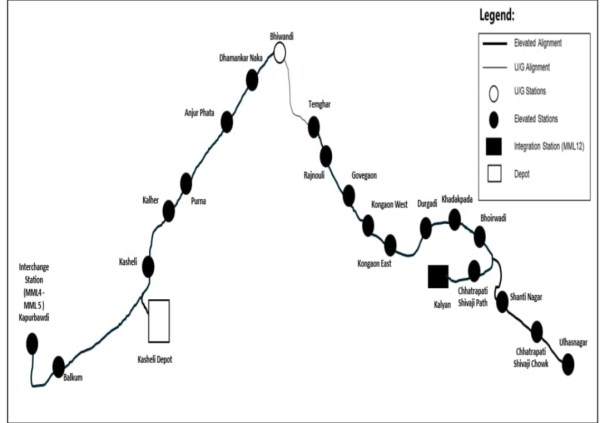 Mumbai metro line 5 and 5A