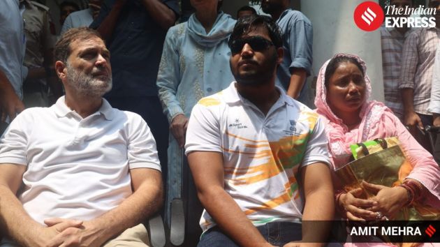 Later, he staged a dharna outside the office of DCP, New Delhi