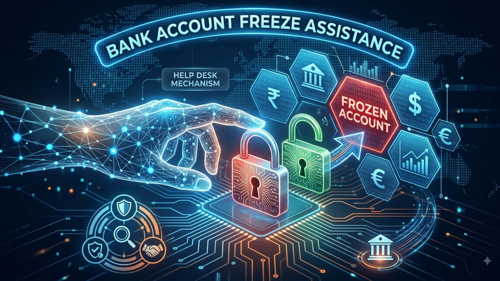 Bank account frozen in cybercrime probe? Karnataka CID helpdesk offers relief