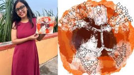 Anukriti S artwork award Being Online global digital art gallery