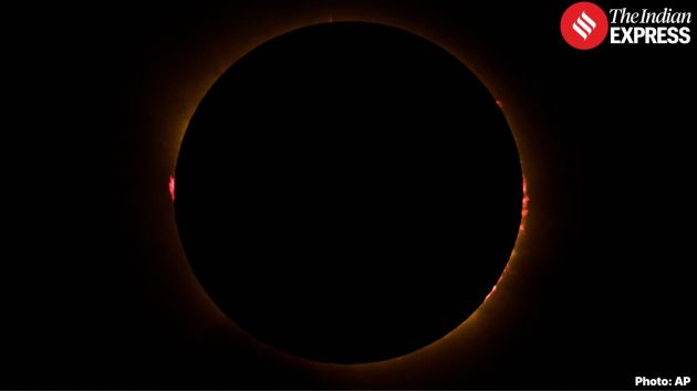 A total solar eclipse swept across parts of the Northern Hemisphere on Wednesday