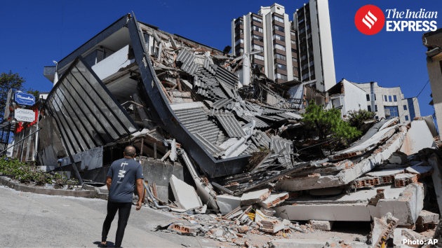 Search and rescue efforts resumed on Tuesday in dozens of cities and towns in western Colombia after a Monday's 7.4 magnitude earthquake