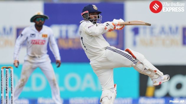 Pant became only the fourth batter to register 100 sixes in the longest format
