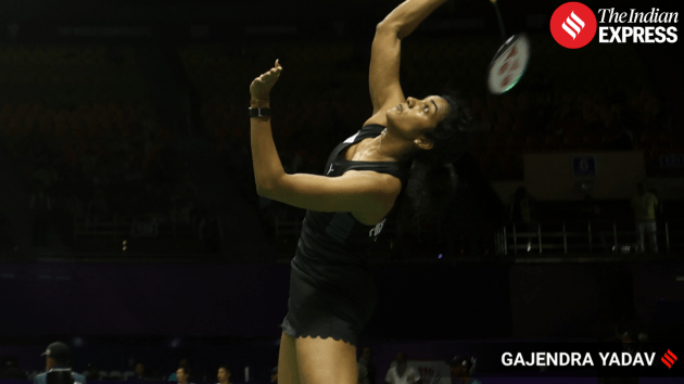 Wang led 11-8 at the break, but after it, Sindhu made six unforced errors and one misjudgement, and lost the game 21-11