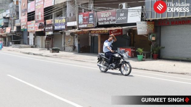 Roads saw comparatively light traffic while markets remained closed