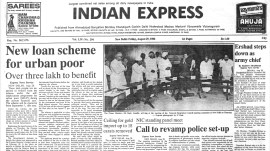 40 Years Ago, Loan scheme for urban poor, Libya calls for UN probe, India dismayed at Zia’s charge, Bangladesh President Lt Gen Hussain Muhammad Ershad steps down, Lt Gen Hussain Muhammad Ershad steps down, editorial, Indian express, opinion news, current affairs