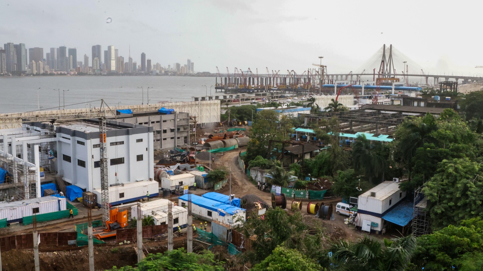 Mumbai's newest sea-viewing deck in Bandra will sit atop a sewage treatment plant