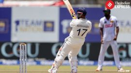 Rishabh Pant hits fastest100 sixes in Test cricket