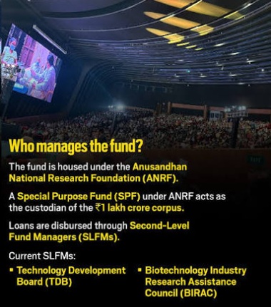ANRF, RDI fund, upsc, R&D