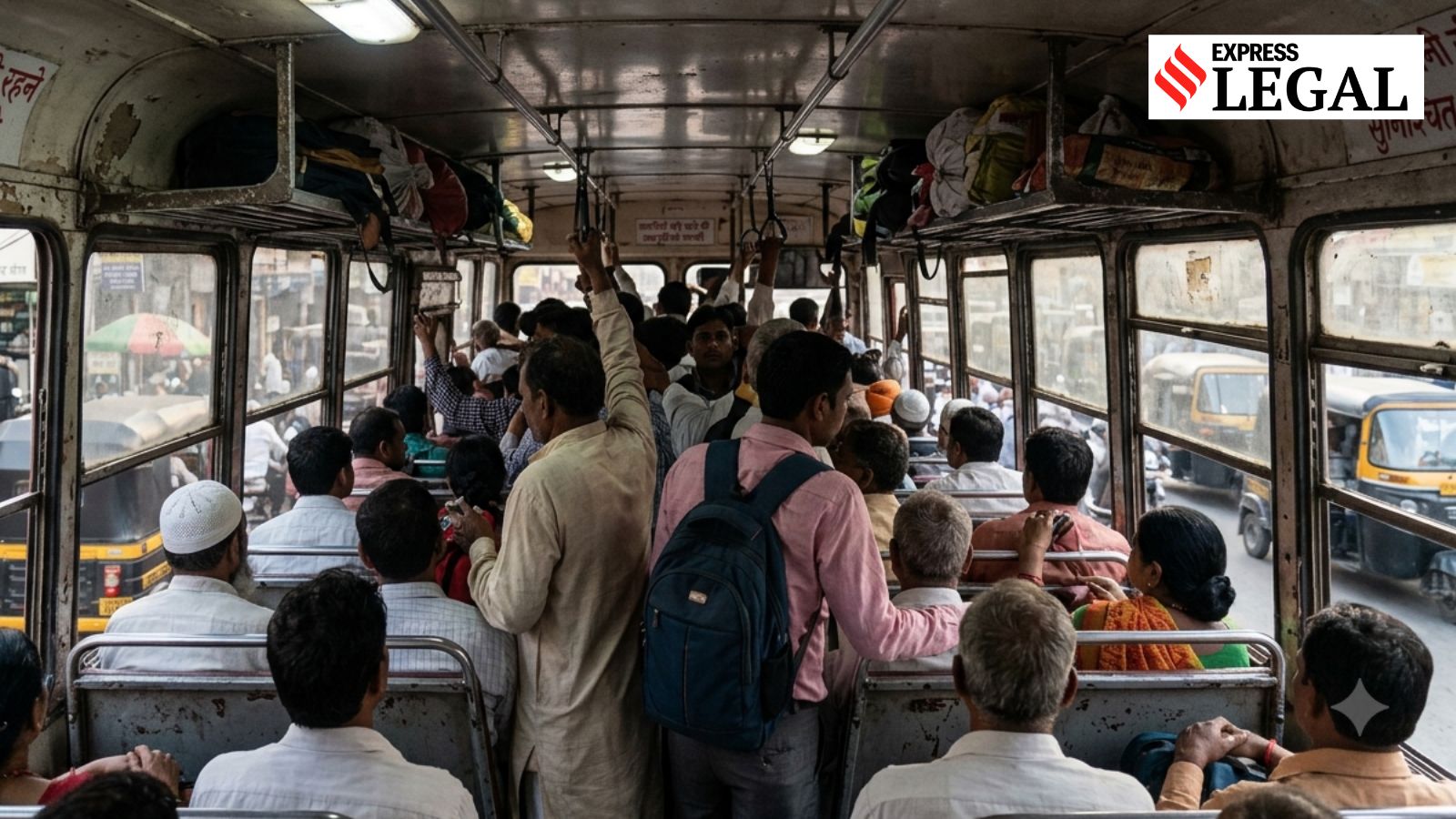 41-seater bus 'overcrowded' with 96 passengers, man wins Rs 15,000 payout