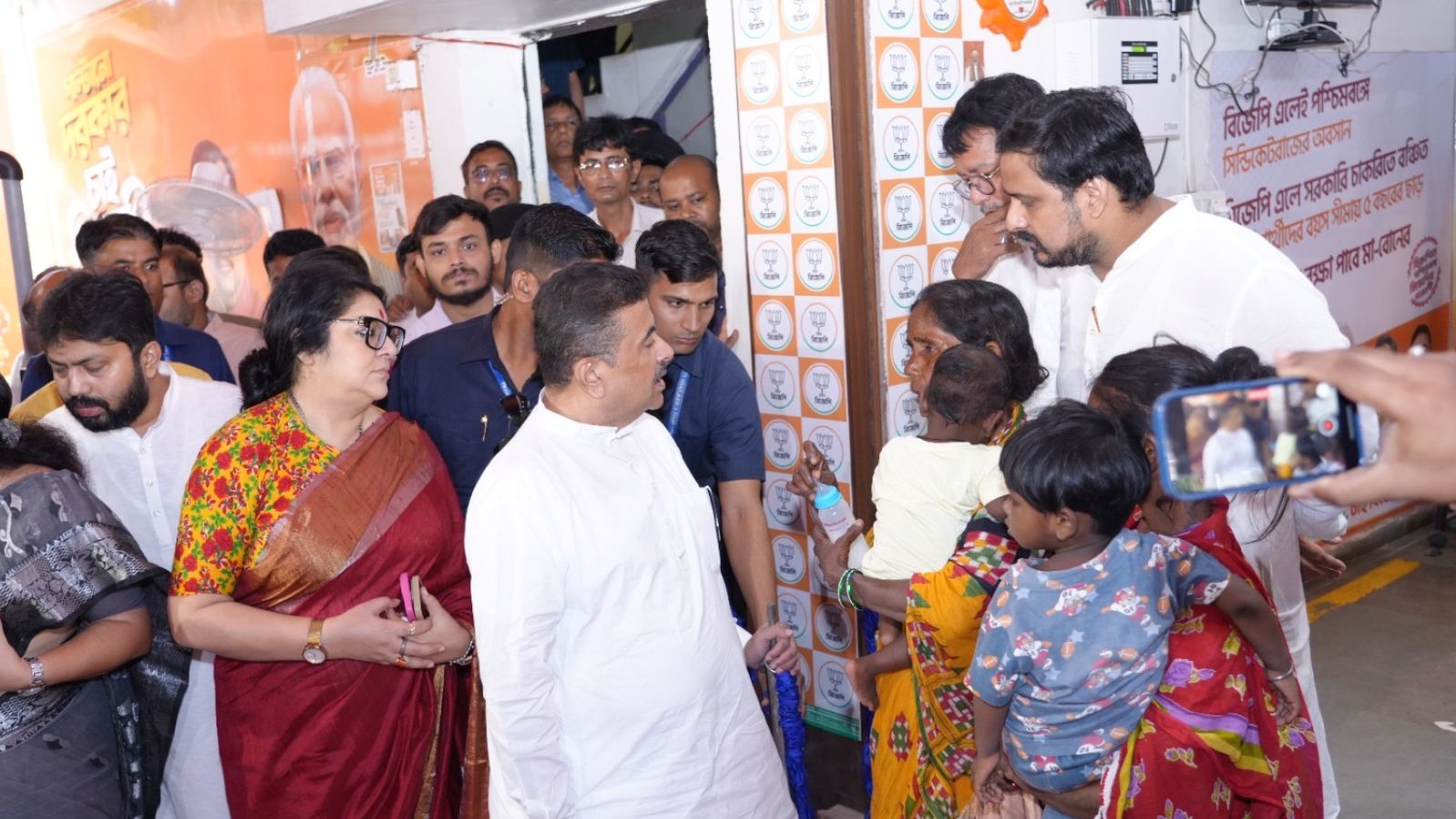 After pavement milk row, Bengal CM Suvendu Adhikari assures family of house