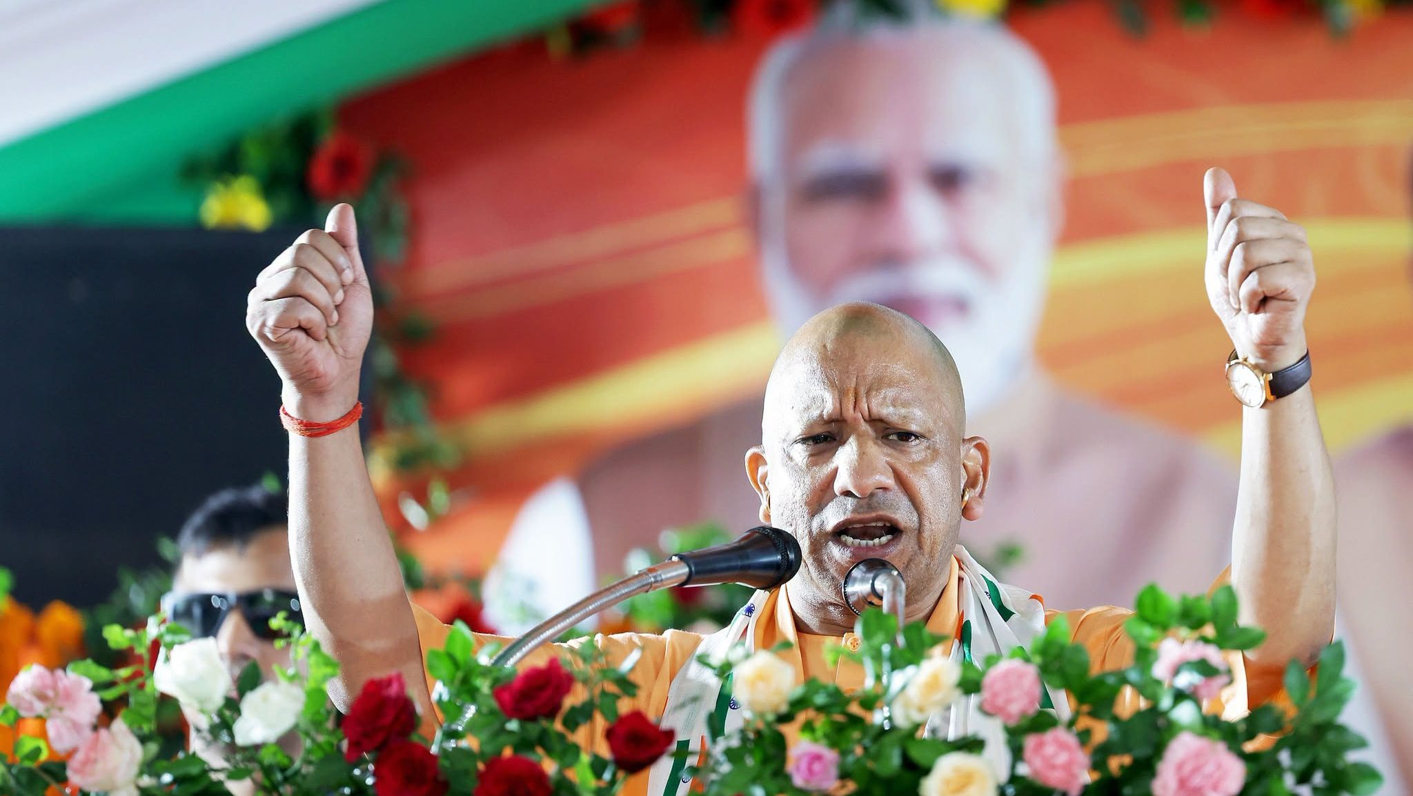 Yogi Adityanath Criticizes Rahul Gandhi Over Manusmriti Remarks