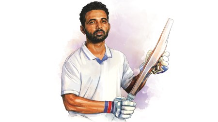 Ajinkya Rahane was one of India’s batting pillars and Virat Kohli’s trusted lieutenant during the team’s dominant run between 2015 and 2022. (Illustration by Suvajit Dey)
