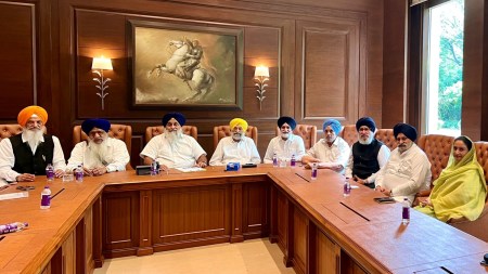 Sukhbir Singh Badal backs delimitation, Badal backs delimitation, Narendra Modi, Sukhbir Singh Badal, Harsimrat Kaur Badal, Indian express news, current affairs