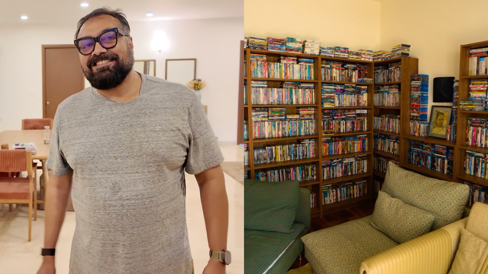 Inside Anurag Kashyap’s Bengaluru home: A cosy space filled with books, films and vintage charm