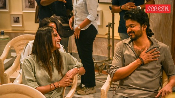 Archana Kalpathi, CEO of AGS Entertainment, which produced Bigil and GOAT with Vijay