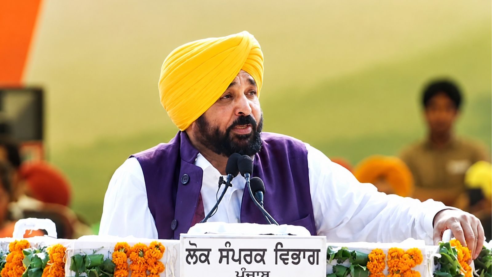 Punjab CM Bhagwant Mann Highlights Peace and Government Schemes at Independence Day Event