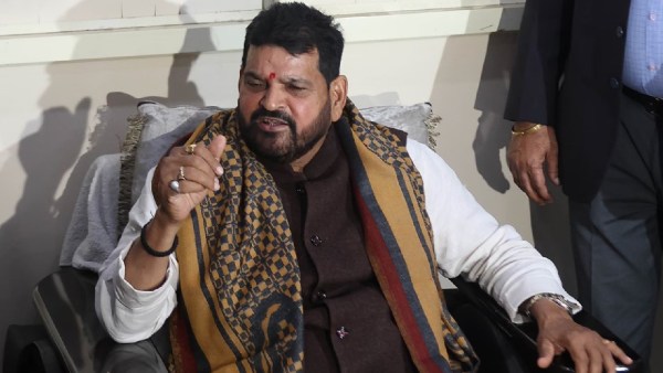Former Wresting Federation of India president Brij Bhushan Sharan Singh. (File)