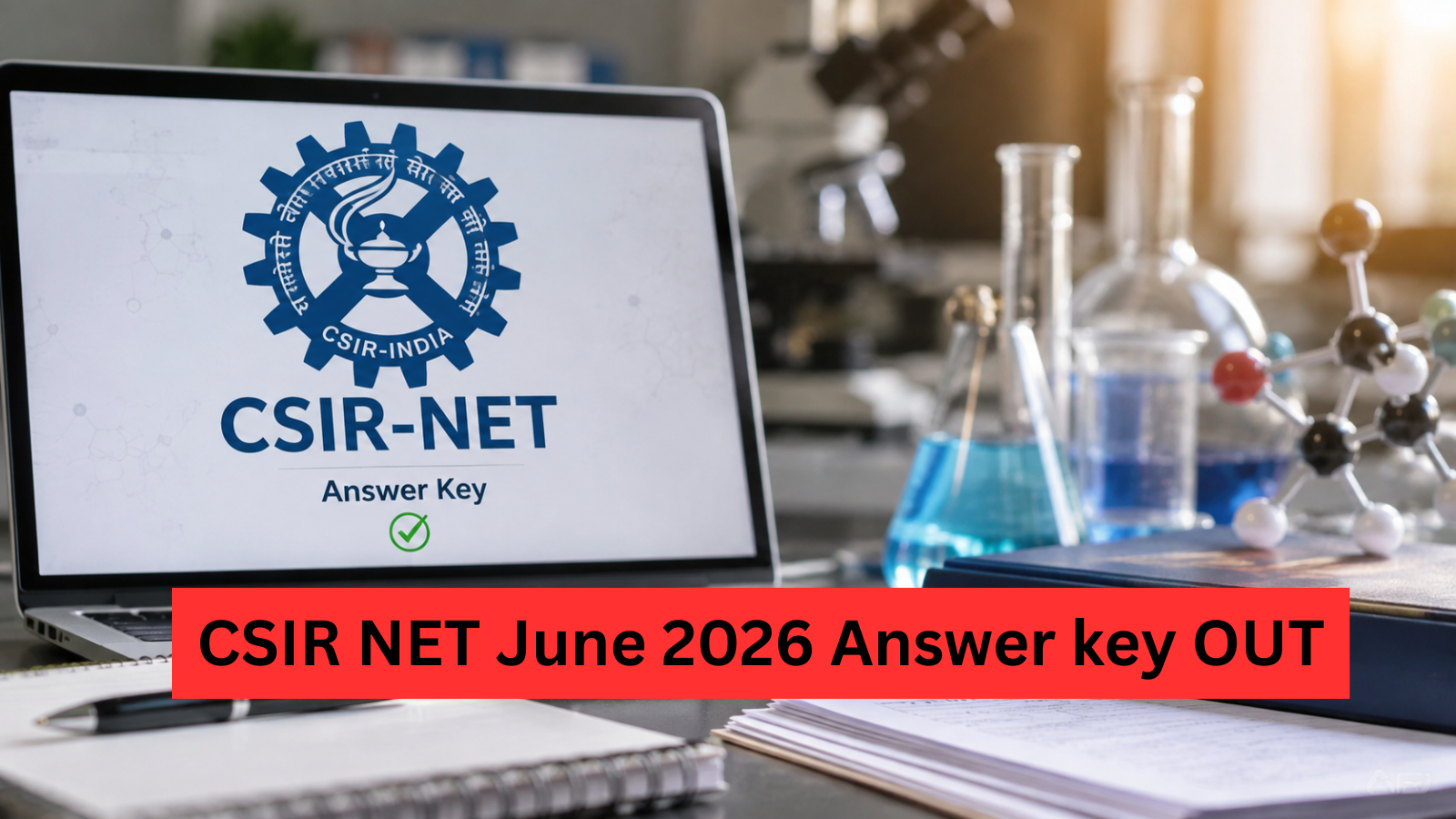 NTA ने CSIR‑NET जून 2026 के उत्तर कुंजी जारी की; आपत्ति दर्ज करने की अंतिम तिथि 18 अगस्त